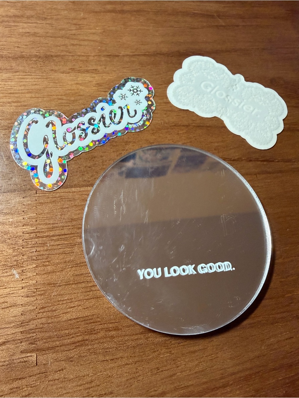 Glossier You Look Good Limited Edition Pocket Mirror